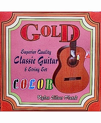 Gold Renkli Klasik Gitar Teli