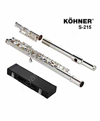 Köhner S-215 Gümüş Yan Flüt