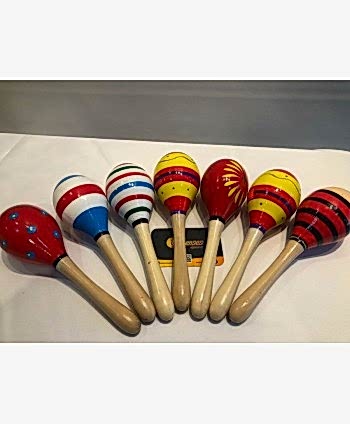 Marakas 1.Kalite Ahşap Marakas